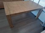 Acaciahout eettafel 1,60mx1m, Ophalen, 150 tot 200 cm, 200 cm of meer, Hout