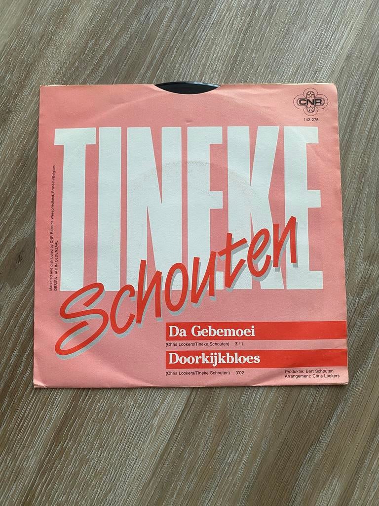 Vinyl Single Tineke Schouten Da Gebemoei, Ophalen of Verzenden, Gebruikt, Nederlandstalig