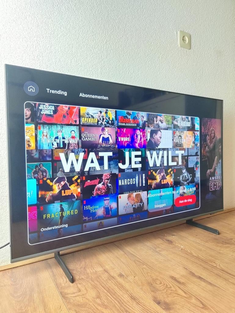 Samsung QLED | 43" | 4K HDR | SMART﻿ TV | 2024 | 6M Garantie, Ophalen, QLED, 50 Hz, Zo goed als nieuw