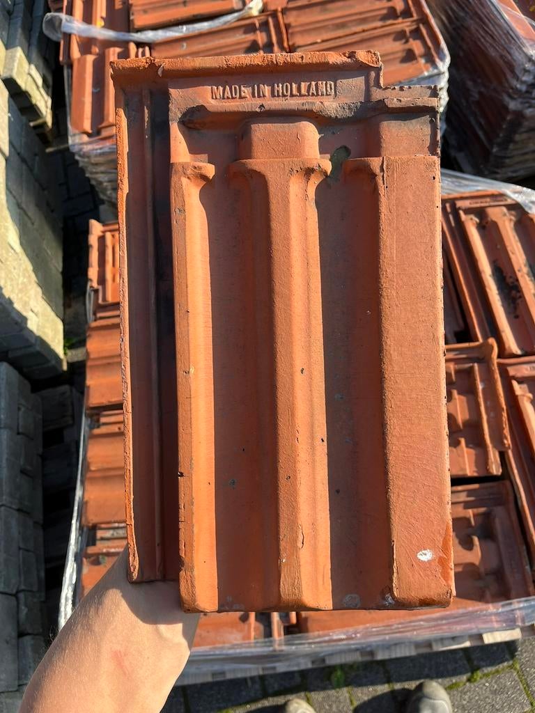 Dakpannen rode Mulden - Jos Kurstjens, Ophalen, Gebruikt, Steen of Klei, 15 m² of meer