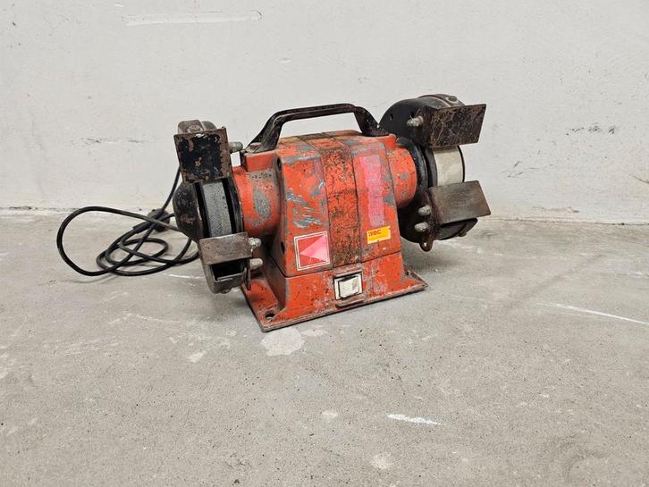 Creusen slijpmachine - 220 V / slijpschijf, Doe-het-zelf en Verbouw, Gereedschap | Slijpmachines, Gebruikt, Werkbankslijpmachine