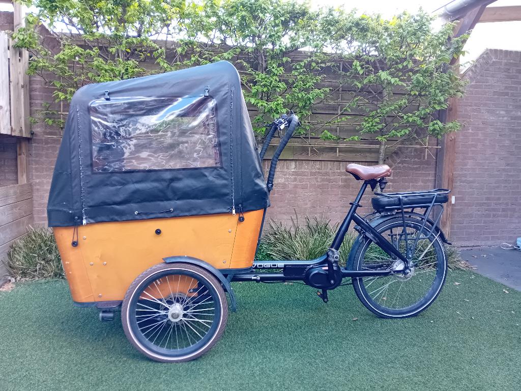Bakfiets - Vogue Carry 3, 4 kinderen of meer, Gebruikt, Huif, Ophalen