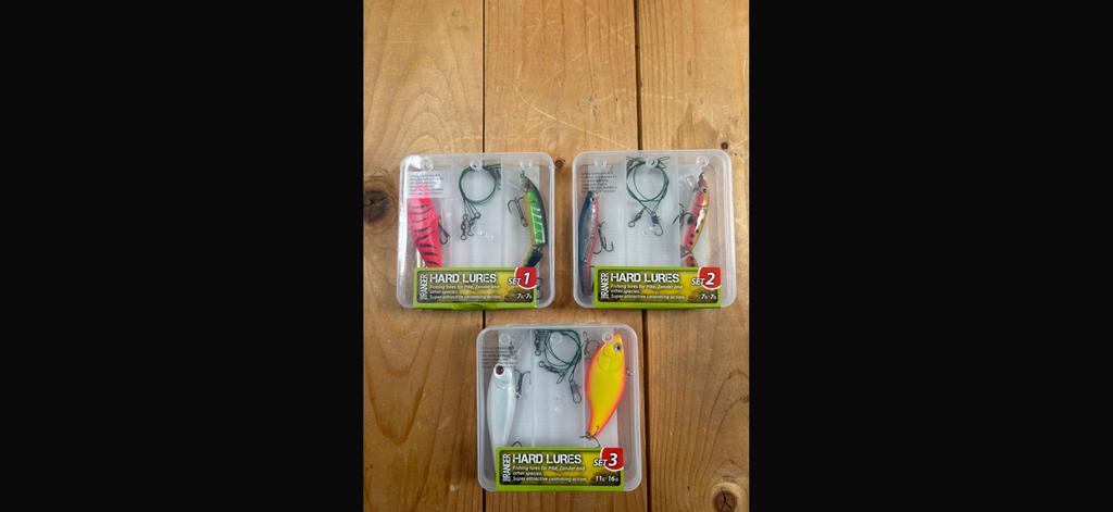 Pluggen met 2 stalen onderlijnen, Ophalen of Verzenden, Kunstaas