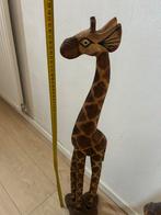 Twee handgemaakte giraffen, Ophalen of Verzenden, Gebruikt, Dier
