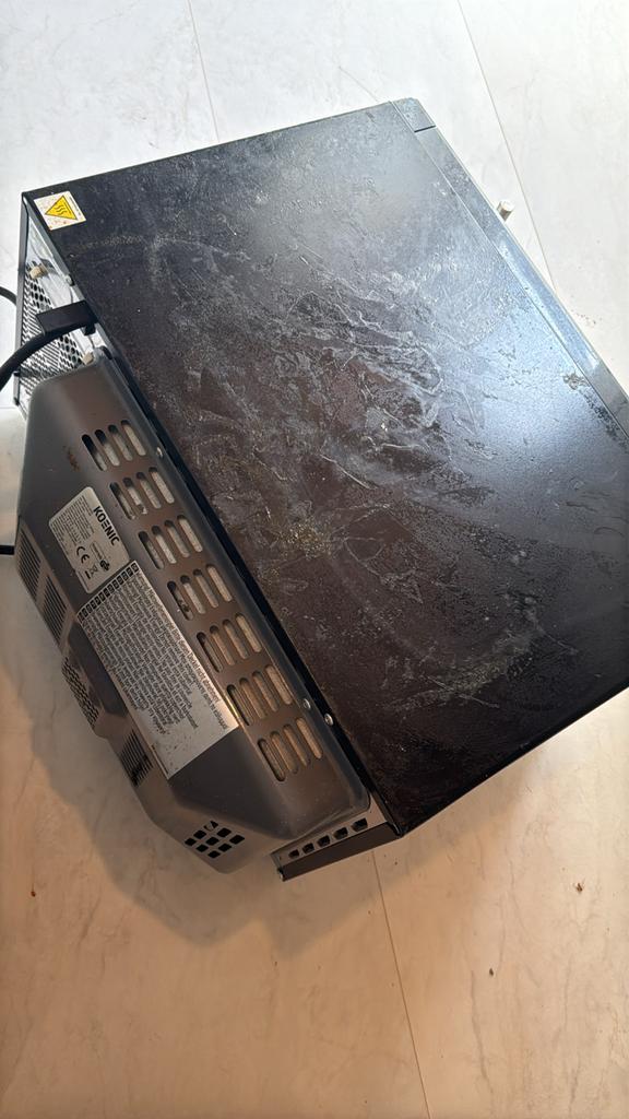 Koenic Magnetron en oven, Combimagnetron, Ophalen of Verzenden, Zo goed als nieuw, Draaiplateau