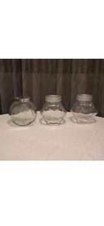 Glazen voorraad potten, Ophalen, Gebruikt, Glas, Pot, Bus of Blik