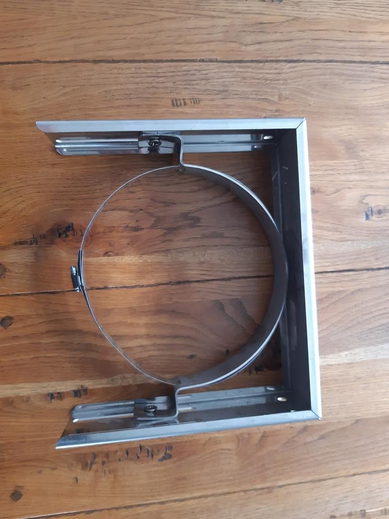 Muurbeugel 150 mm, Ophalen, Nieuw, Houthaard