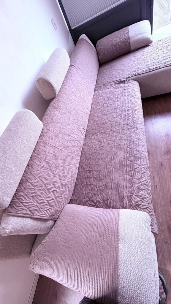 Beige couch, Huis en Inrichting, Ophalen