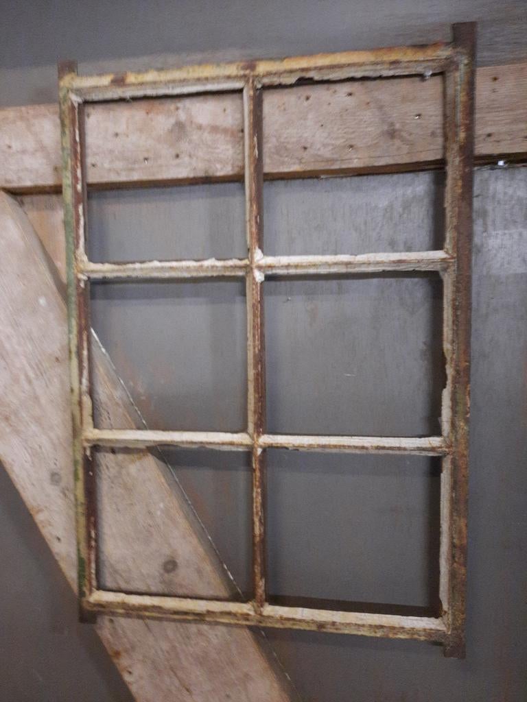 Oud stalraam  tuindecoratie verweerd oud stoer, Ophalen, Gebruikt, Minder dan 80 cm, Minder dan 80 cm