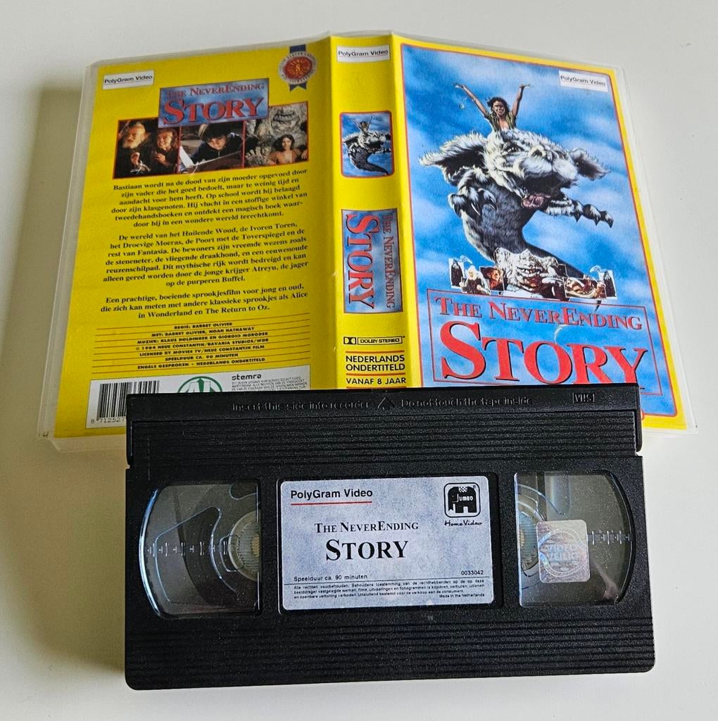 The NeverEnding Story (1984) VHS band, Ophalen of Verzenden
