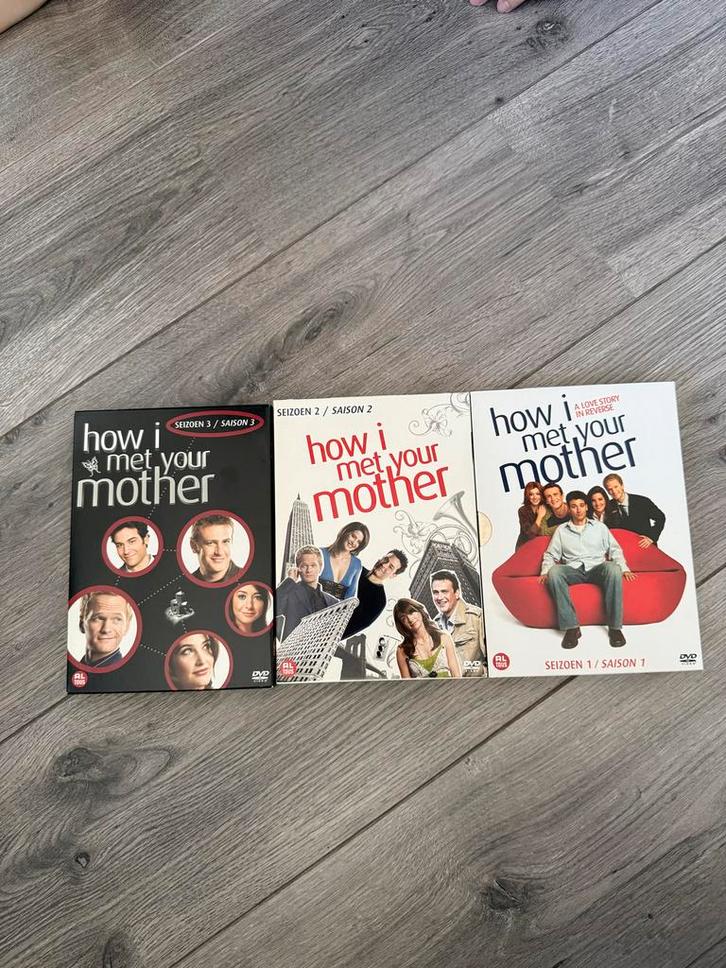 How I Met Your Mother DVD Seizoen 1, 2 en 3, Cd's en Dvd's, Dvd's | Tv en Series, Zo goed als nieuw, Komedie, Boxset, Alle leeftijden