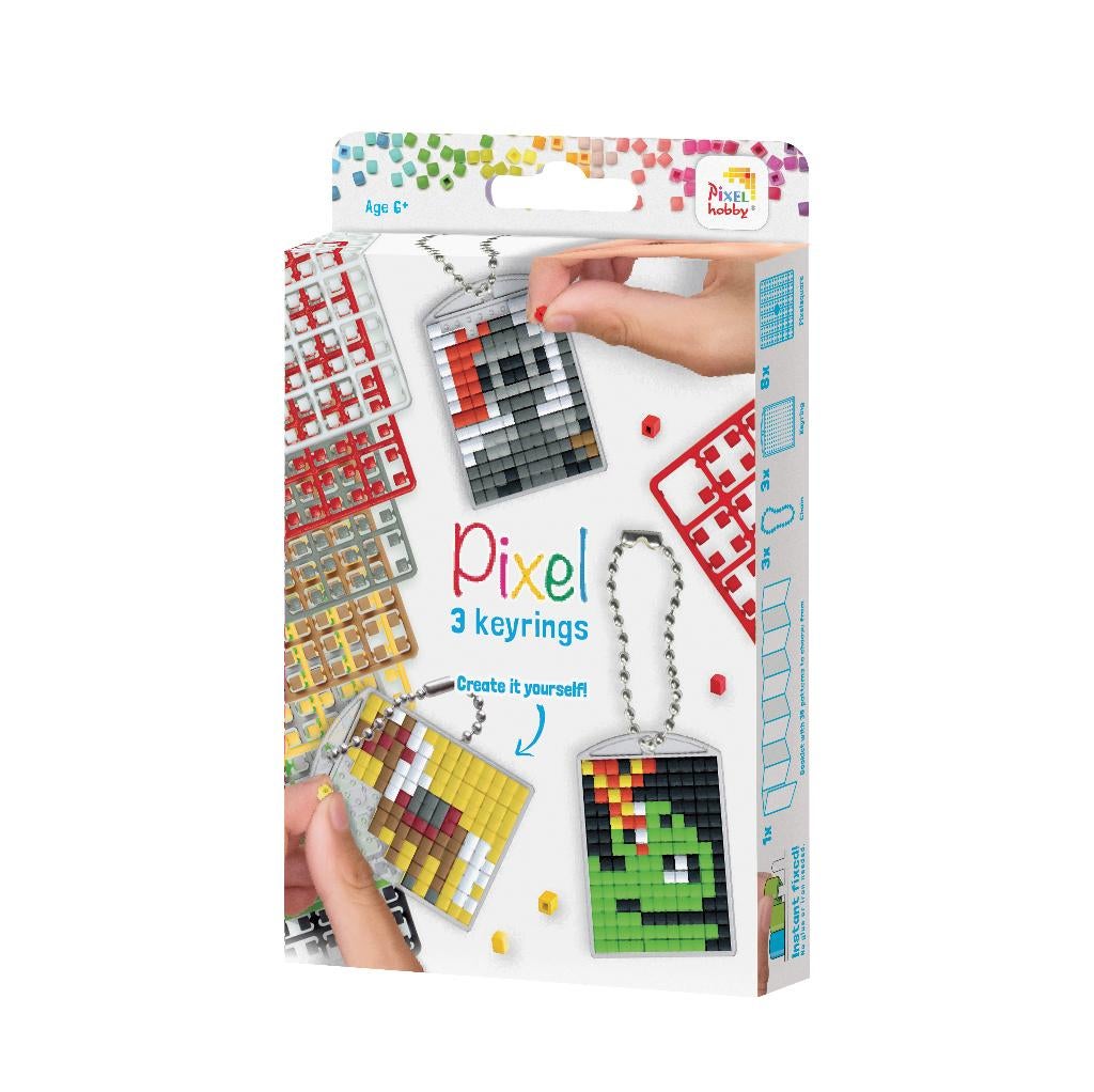 Pixelhobby Create it yourself medaillon set avontuur, ., Overige thema's, Nieuw, Ophalen of Verzenden