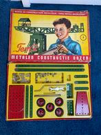 Vintage Meccano Temsi Metalen Constructie Doos, Ophalen of Verzenden, Gebruikt, Complete set