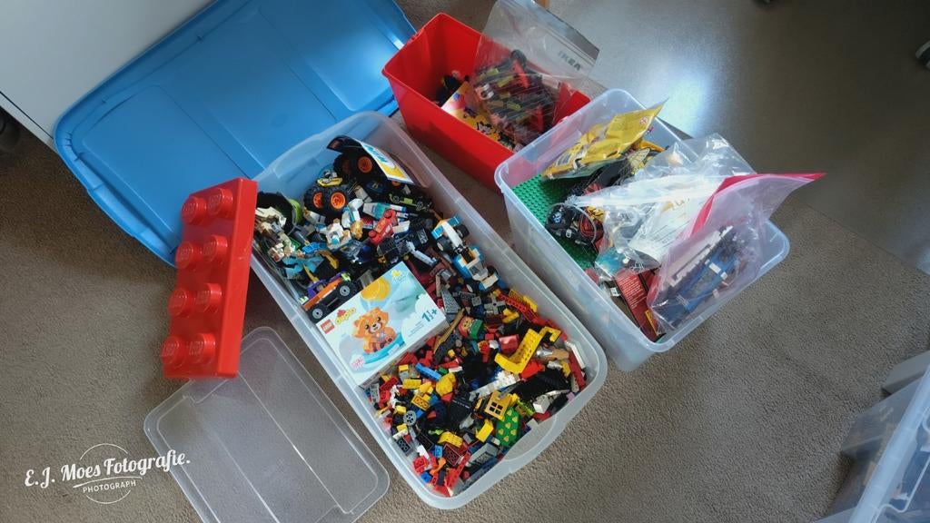 10 kilo lego van alles wat., Ophalen, Gebruikt, Complete set, Lego