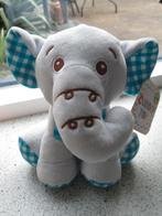 Olifant olifantje Cuddly Toy merk ZD Trading van Action, Kinderen en Baby's, Speelgoed | Knuffels en Pluche, Blauw, Nieuw, Ophalen of Verzenden