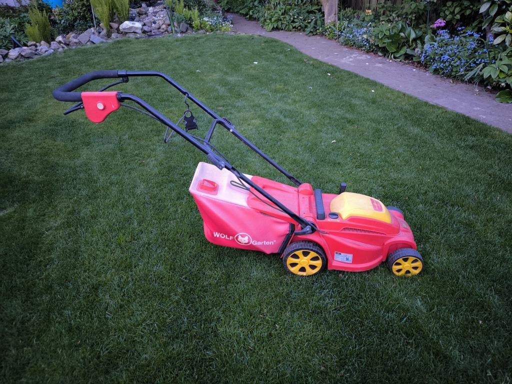 Wolf-Garten elektrische grasmaaier A 340 E, Ophalen, Cirkelmaaier, Gebruikt, Elektrische grasmaaier