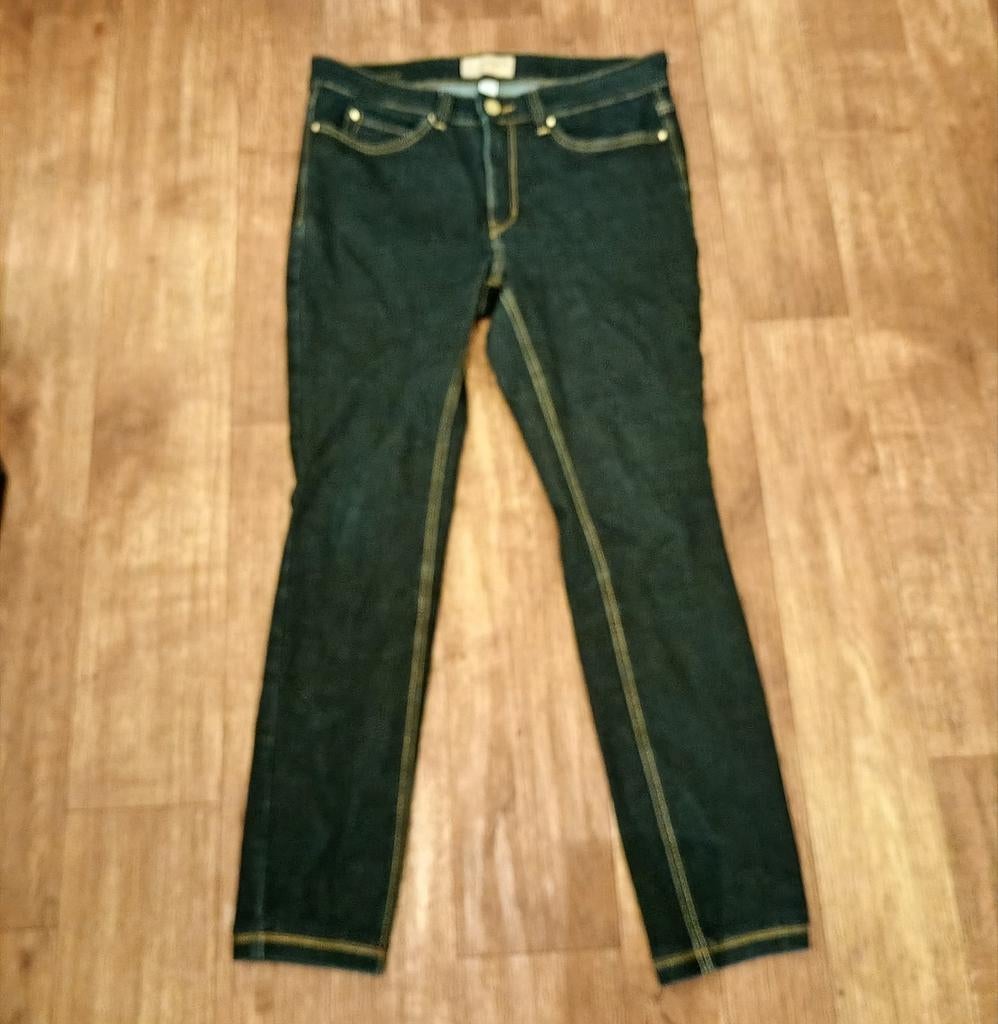 Sylvie meis MAC spijkerbroek.  Maat 38 .  1x aangehad, Ophalen of Verzenden, Zo goed als nieuw, Blauw, W30 - W32 (confectie 38/40)