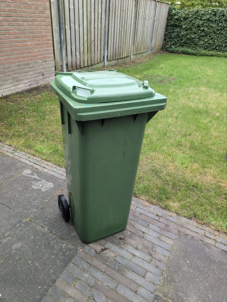 Groene afvalcontainer 140 liter, Ophalen of Verzenden