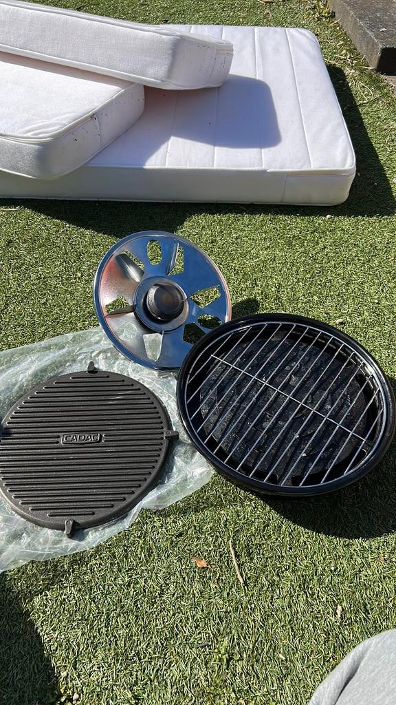 Cadac barbeque, Ophalen, Gebruikt