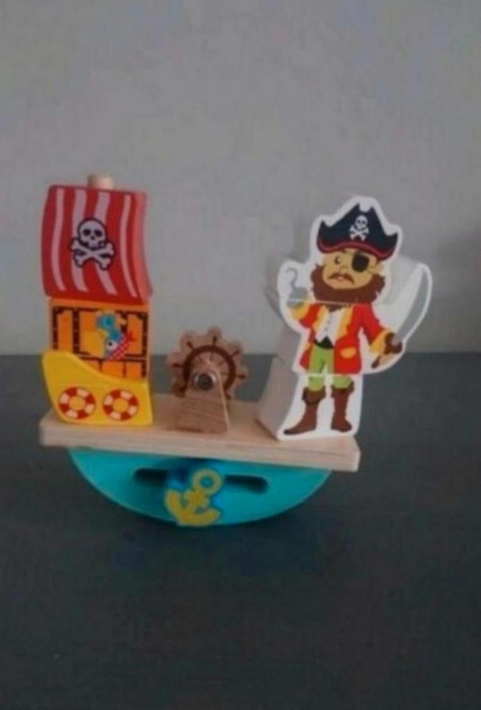 Piraten balans spel met of zonder hulp stokjes te gebruiken, Ophalen of Verzenden, Overige typen