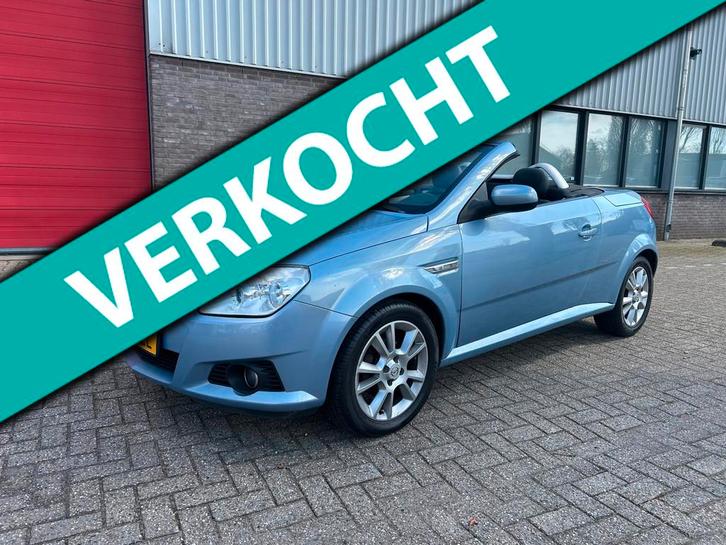 Opel Tigra TwinTop 1.4-16V Rhythm Cabrio, Auto's, Opel, Bedrijf, Te koop, Tigra, ABS, Airbags, Airconditioning, Centrale vergrendeling