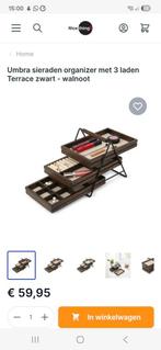 Umbra sieraden organizer met 3 laden, Ophalen of Verzenden