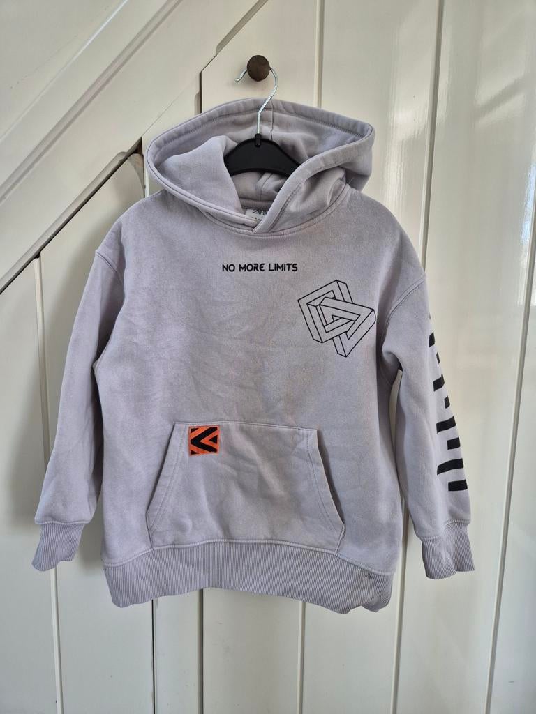 Zara hoodie grijs maat 122/128, Jongen of Meisje, Trui of Vest, Ophalen of Verzenden, Zo goed als nieuw