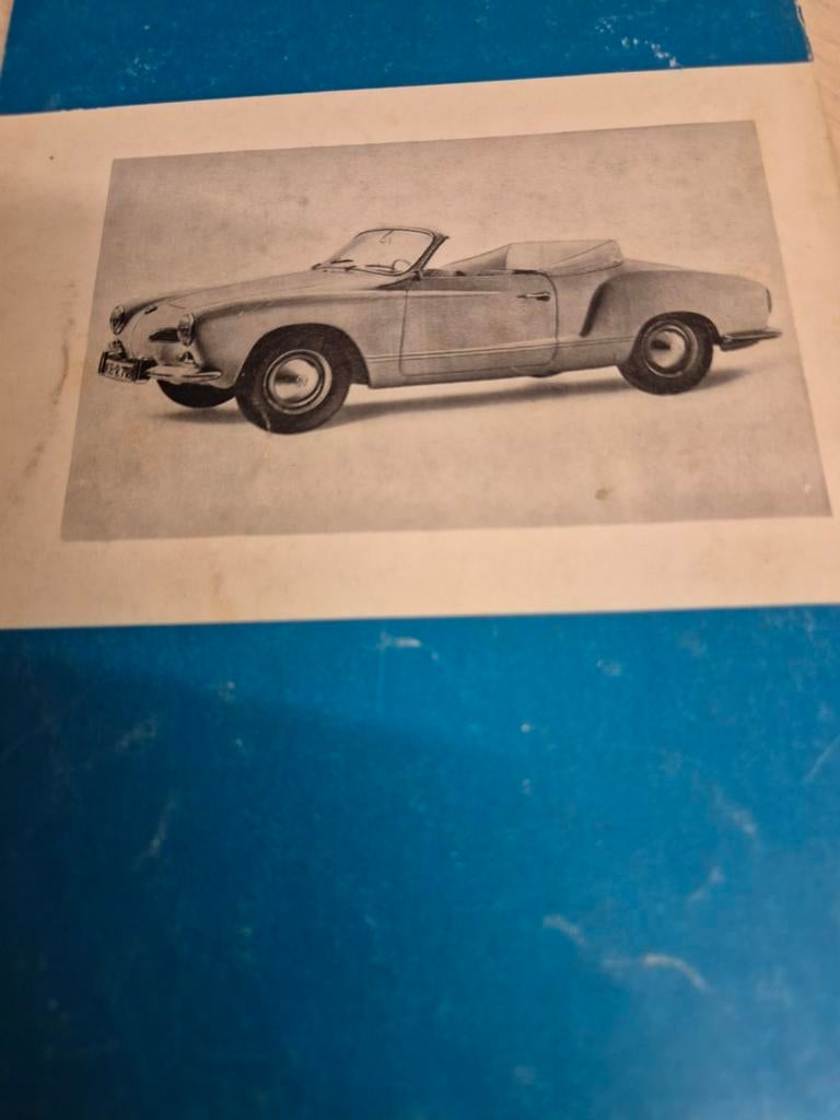 Vraagbaak Volkswagen Karmann Ghia bus T1 transporter cabrio, Ophalen of Verzenden