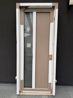 Nieuwe kunststof voordeur met zijlicht - Aluplast Ideal 7000, Kunststof, 80 tot 100 cm, 215 cm of meer, Nieuw