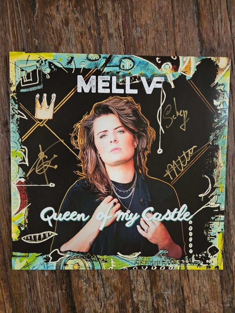 Mell VF - Queen of my Castle LP - Gesigneerd + Ticket, 2020 tot heden, Ophalen of Verzenden, Zo goed als nieuw, 12 inch