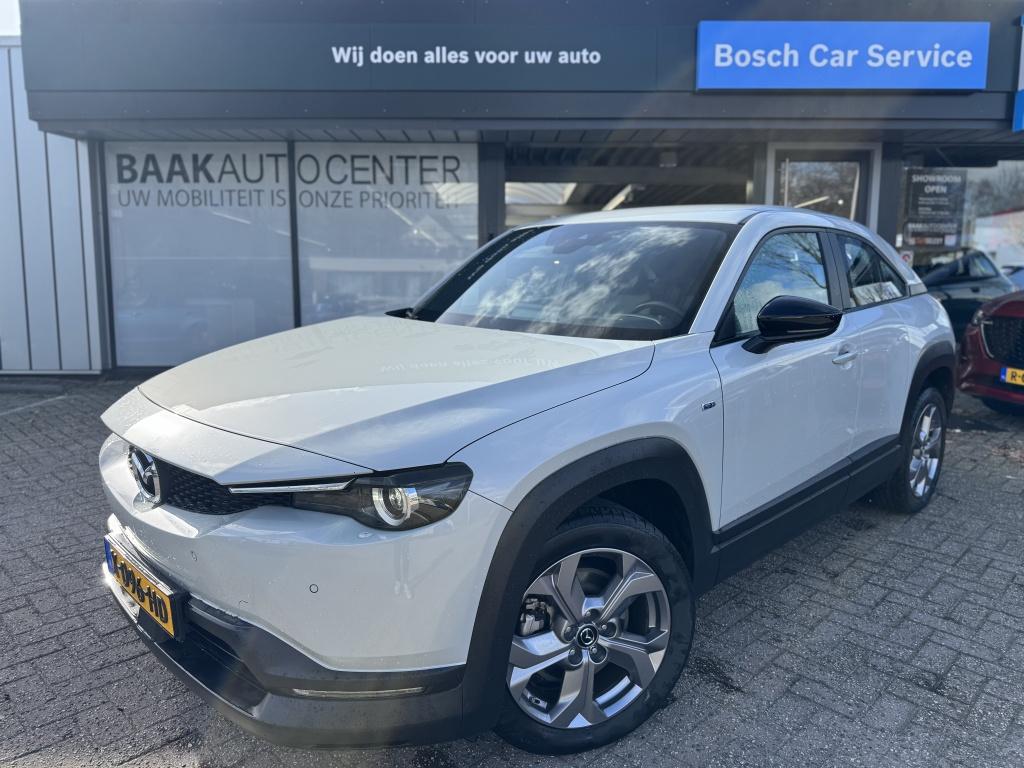 Mazda MX-30 e-SA EV145 Exclusive Line | Camera | Stoel/stuur, Auto's, Mazda, 12 maanden, Gebruikt, 146 pk, 180 min
