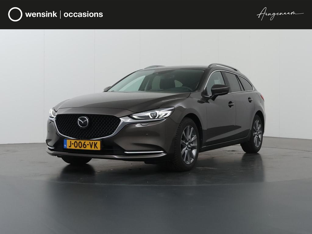 Mazda 6 Sportbreak 2.0 SkyActiv-G 165 Comfort | Parkeercamer, Auto's, 1998 cc, Stof, Gebruikt, 4 cilinders