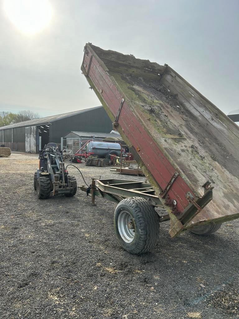 Degelijke Kiepkar - Kipper  2,00m x 3,55m x 0,43m, Ophalen, Gebruikt