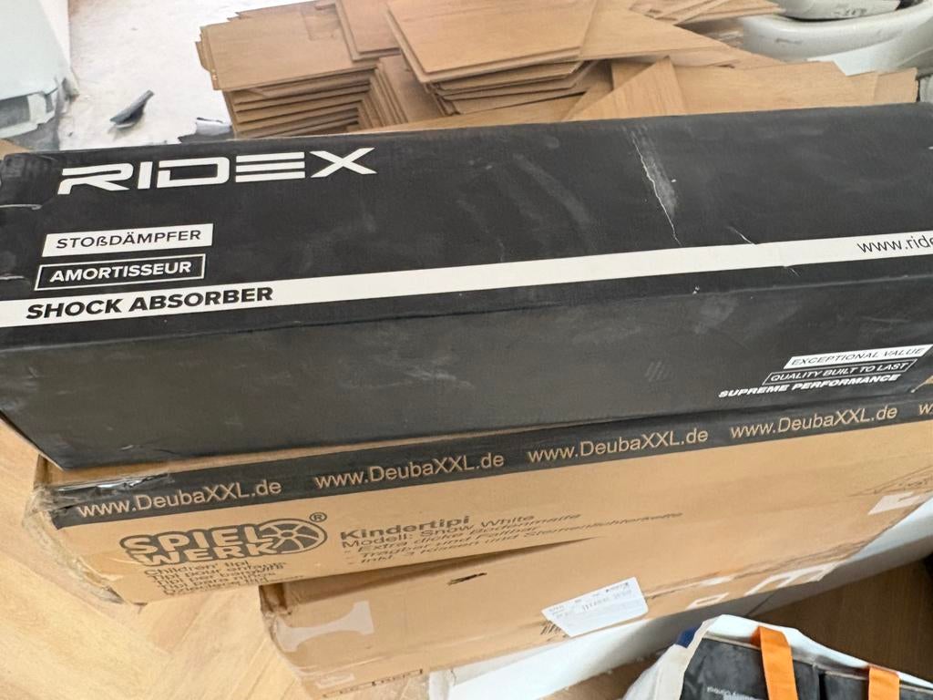 Schokdemper auto, Ophalen, Nieuw