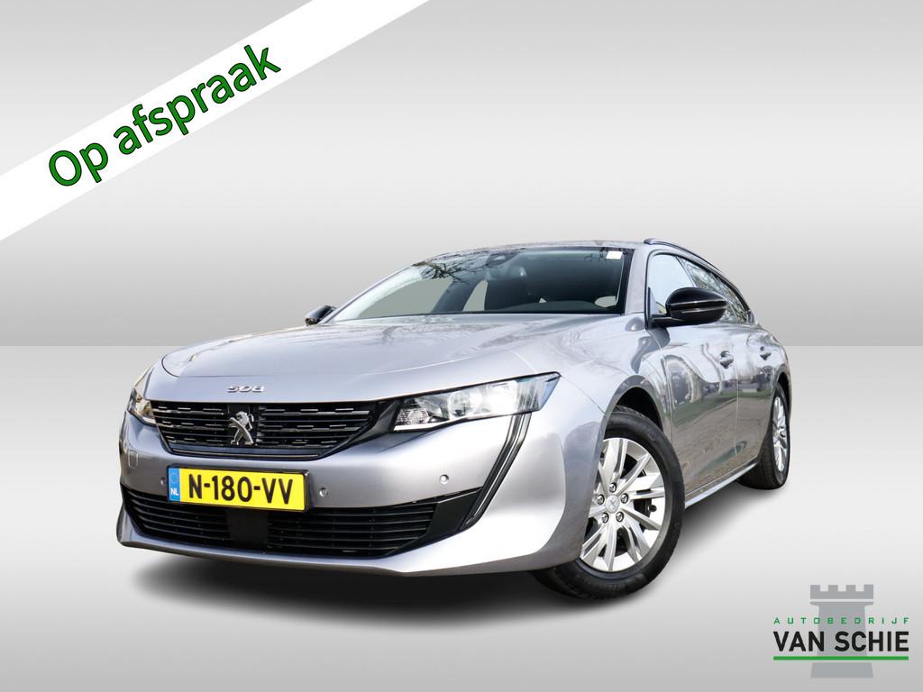 Peugeot 508 SW 1.2 PureTech Active Pack Business 2e-Eig. & K, Stof, Gebruikt, 1199 cc, Metallic lak
