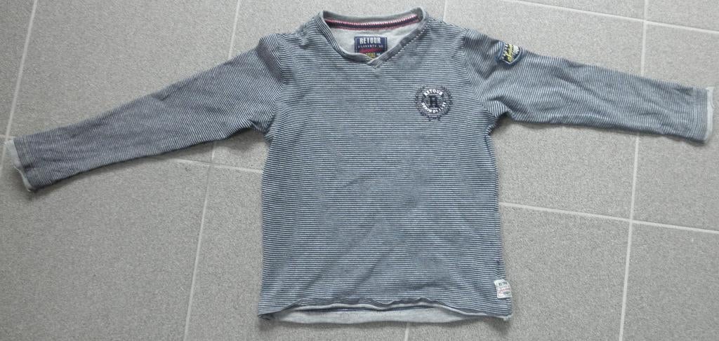 Longsleeve Retour maat 6 (116), Kinderen en Baby's, Kinderkleding | Maat 116, Ophalen of Verzenden, Zo goed als nieuw, Shirt of Longsleeve