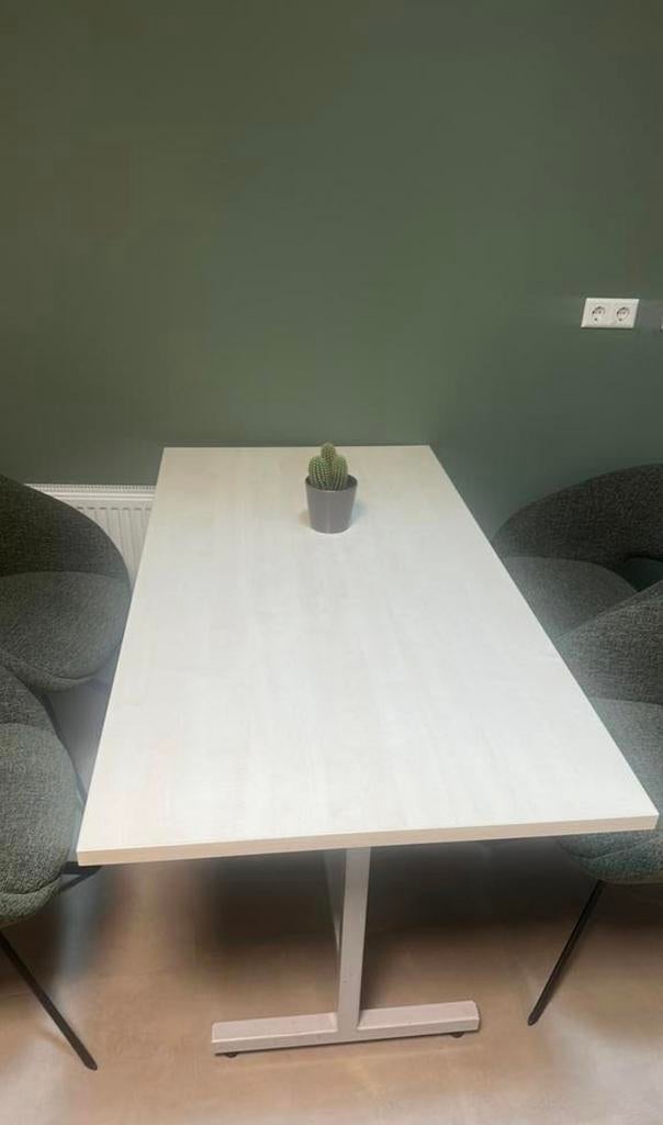 Eettafel, Ophalen, Kunststof, Gebruikt, 100 tot 150 cm