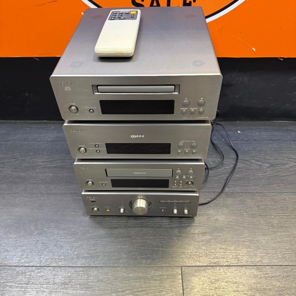 Denon Compleet Stereo Systeem - In goede staat, Audio, Tv en Foto, Stereo-sets, Ophalen of Verzenden, Zo goed als nieuw, Tuner of Radio