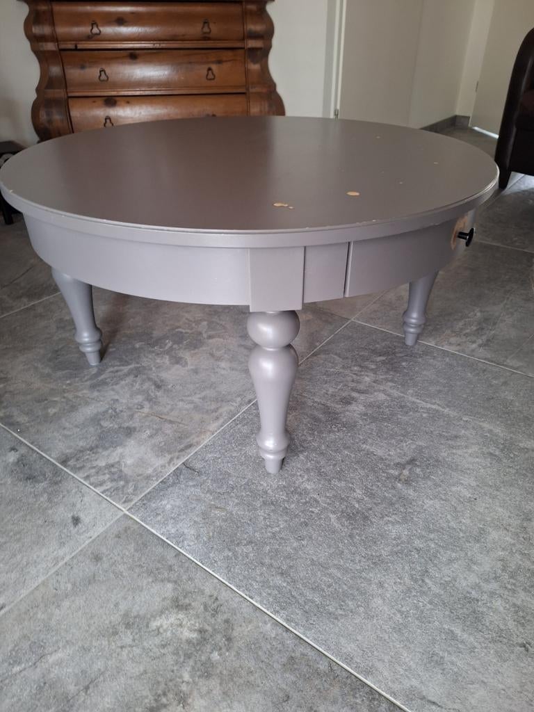 Salontafel, Ophalen, Gebruikt, 50 tot 100 cm, Rond