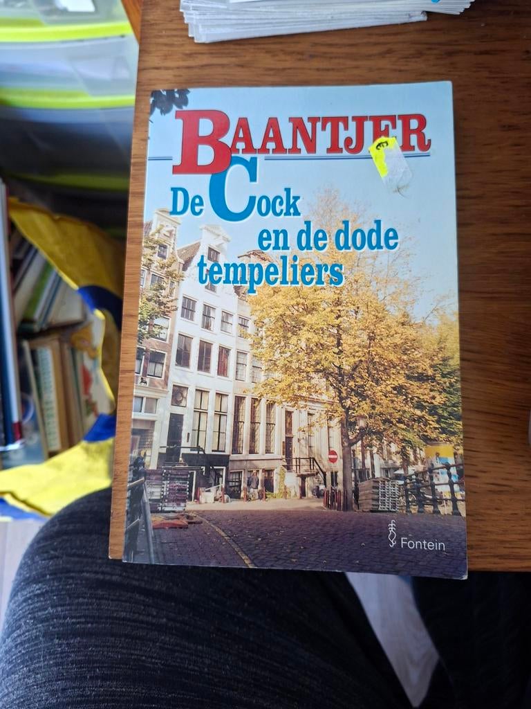 Baantjer - De Cock en de dode tempeliers, Ophalen of Verzenden, Zo goed als nieuw, A.C. Baantjer