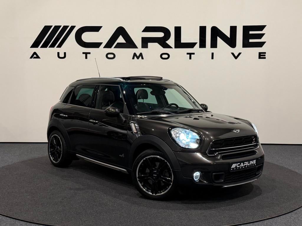 Mini Countryman 1.6 Cooper S ALL4 Chili PANORAMADAK STOELVER, Auto's, Mini, Automaat, Gebruikt, Bruin, Bedrijf