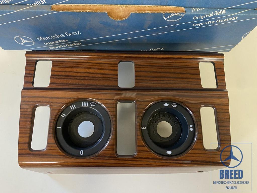 Zebranopaneel middenconsole voor Mercedes-Benz W124, -, Nieuw, Ophalen of Verzenden, -