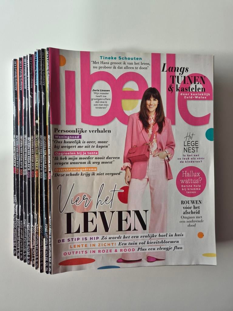 10x Libelle magazine, Ophalen of Verzenden, Gelezen, Damesbladen