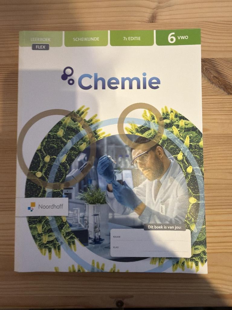 Chemie 7e editie scheikunde VWO leerboek, Boeken, VWO, Scheikunde, Nieuw, Ophalen of Verzenden