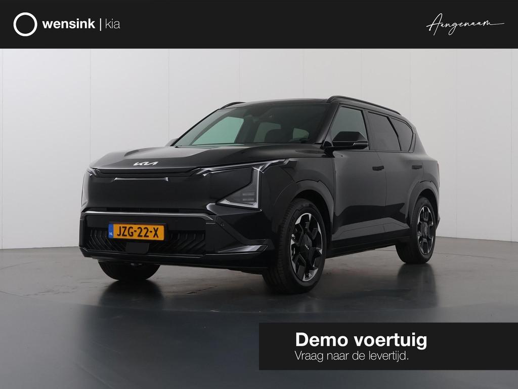 Kia EV5 GT-Line 81.4 kWh | Panoramaschuifdak | Harman Kardon, Auto's, Kia, 81 kWh, Stof, 510 min, Zwart