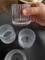 Diverse spullen gratis ophalen: glazen, decoratie, bakjes, Huis en Inrichting, Ophalen, Gebruikt