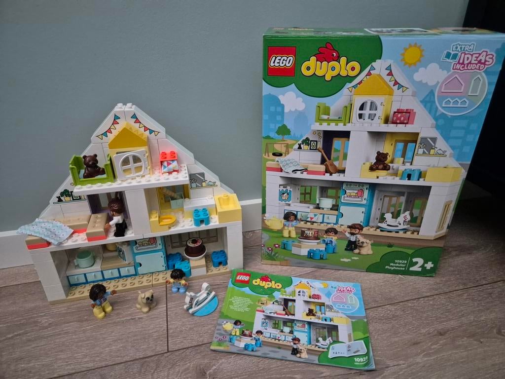 Lego Duplo speelhuis modulair, Kinderen en Baby's, Compleet, Ophalen of Verzenden, Zo goed als nieuw, Duplo