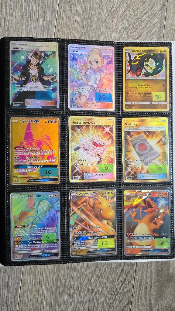Pokemon kaarten oudere series, Ophalen of Verzenden, Gebruikt, Meerdere kaarten, Foil