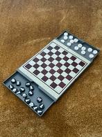 -  vintage Magnetische Schaak   Reisspel onderweg Japans, Ophalen of Verzenden, Minder dan 500 stukjes, Zo goed als nieuw, Schaken