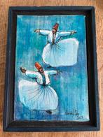Schilderij van Derwisjen - Cemal Bey 2013 gesigneerd, Antiek en Kunst, Kunst | Schilderijen | Modern, Ophalen